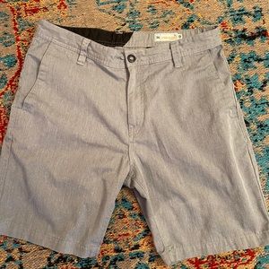 Volcom Gray shorts w 34 — 9in length